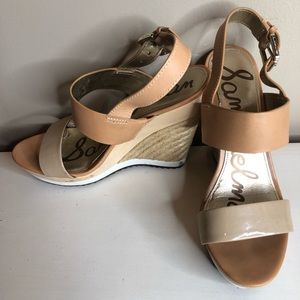 Brown Espadrille Wedges